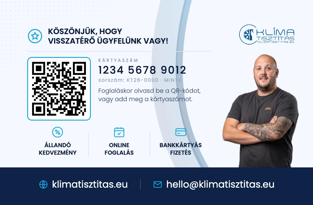 Hűségkártya hátlap